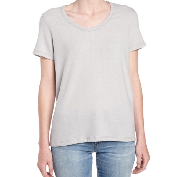 HYE PARK and LUNE Saturn Tee in Heather Gray - Picture 5 of 5